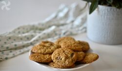 Galletas sin gluten, con harina de lentejas
