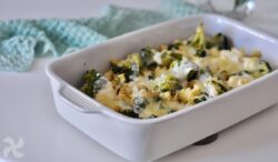 Gratinado de pasta y brócoli