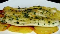 Lenguado al horno