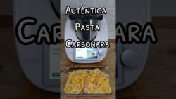 ¡La auténtica Carbonara en Thermomix! 🧀🥓 Receta fácil y cremosa #Carbonara #RecetaFácil #Thermomix