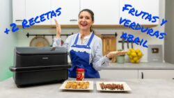 2 Recetas DELICIOSAS con VERDURAS y FRUTAS de Temporada en Freidora de Aire