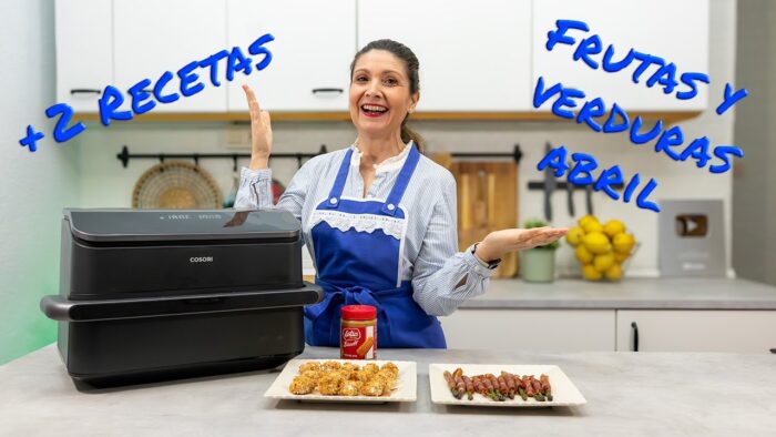 2 Recetas DELICIOSAS con VERDURAS y FRUTAS de Temporada en Freidora de Aire