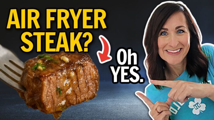 5 de las MEJORES recetas de bistec para tu freidora de aire + cómo hacer bistec congelado en ella
