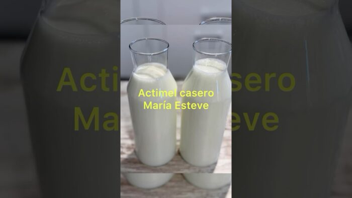ACTIMEL CASERO CON THERMOMIX 6!!