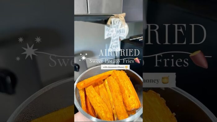 Air Fried Fries #fypyoutube #fy #fypage #airfryer #sweetpotato #recipe #recetas#yummyfood #yummy