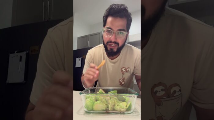 Air Fryer Brussels Sprouts Recipe | Air Fryer Recipe #food #indiancuisine