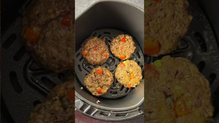 Air Fryer Canned Sardine Cakes #shorts