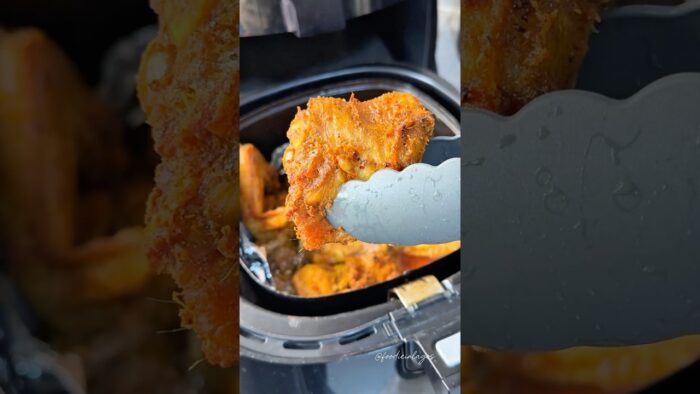 Air Fryer Chicken Wings Recipe #airfryer #chickenrecipe #recipe #foodshorts #foodie #easyrecipe