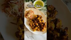 Air fried Cauliflower Tikka Recipe | Smoky & Spicy Tandoori Gobhi #shorts #IndiCANcook