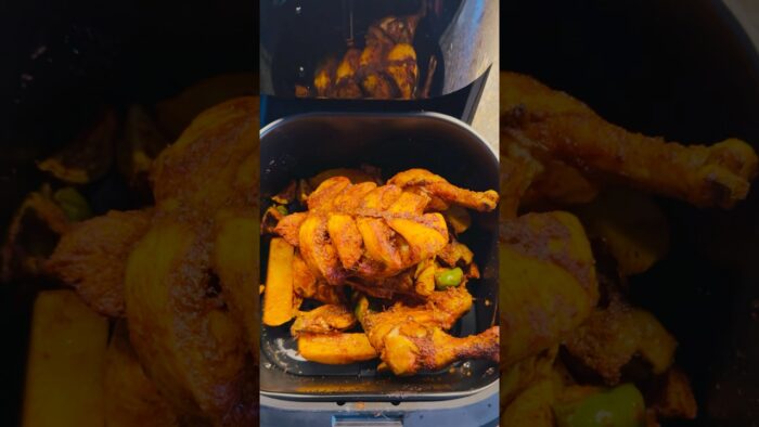 Air fryer Tandoori 🍗 #trending #viraltrend #recipe