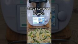 Arroz con pollo al limón 🍋🍚 en Thermomix ¡Fácil y delicioso!
