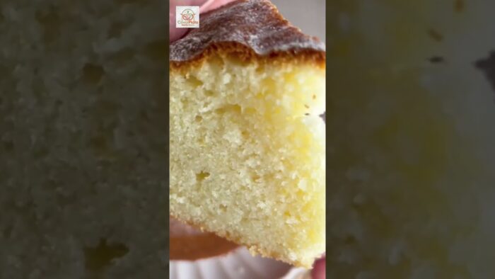 BIZCOCHO DE LIMÓN 😋EN FREIDORA DE AIRE, receta tierna y esponjosa 🥰#airfryer #recetasfreidoradeaire