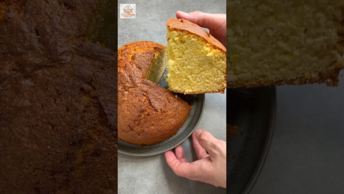 BIZCOCHO DE YOGUR 😍 en FREIDORA DE AIRE, muy esponjoso y muy sencillo #recetasfreidoradeaire