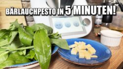 Bärlauchpesto selber machen – Blitzrezept im Thermomix! 🌿🔥 Schnell & Einfach