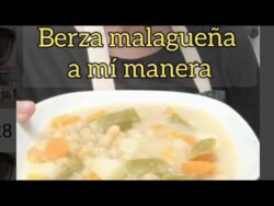 Berza malagueña a mí manera en Thermomix