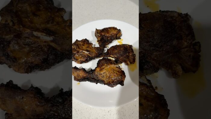 Best air fryer Lamb recipe || easy lamb air fryer || lamb snacks || roasted lamb #roastlamb