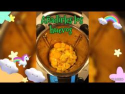 Bizcocho y refresco de frutas con Thermomix