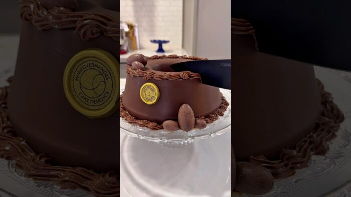 Bolo de chocolate na Airfryer? #cakedesigner #bolodechocolate #airfryer