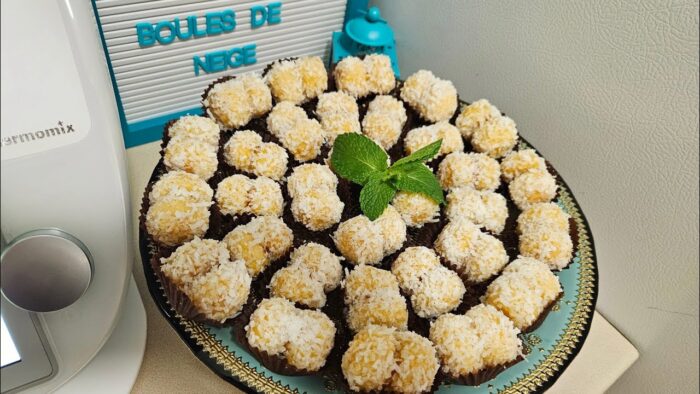 Boules de neige au thermomix #thermomix, ريشبوند بالترموميكس
