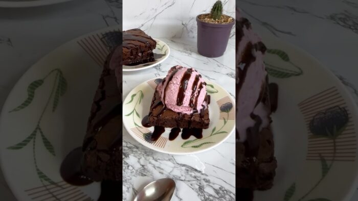 Brownie 🤎 en Airfryer 😱 #food #recipe