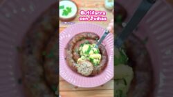 🔥 🌭 Butifarra con Judías en Airfryer 🥘🔥  #receta #airfryer #butifarra