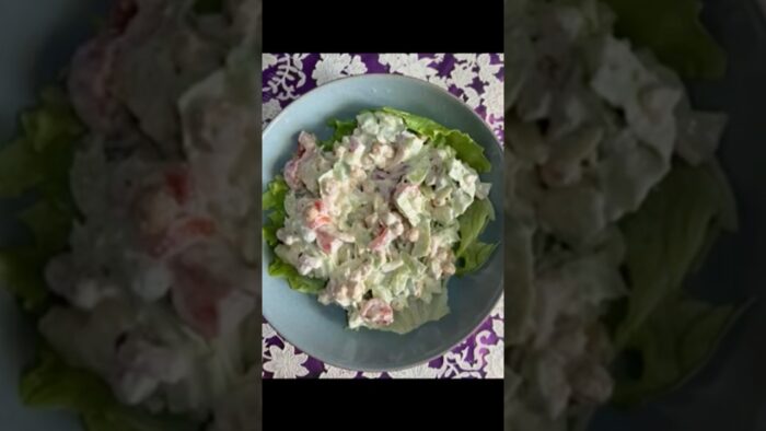 Chickpea Salad recipe | Air Fried chickpea #trending #viralshort #like #food #cooking #easyrecipe