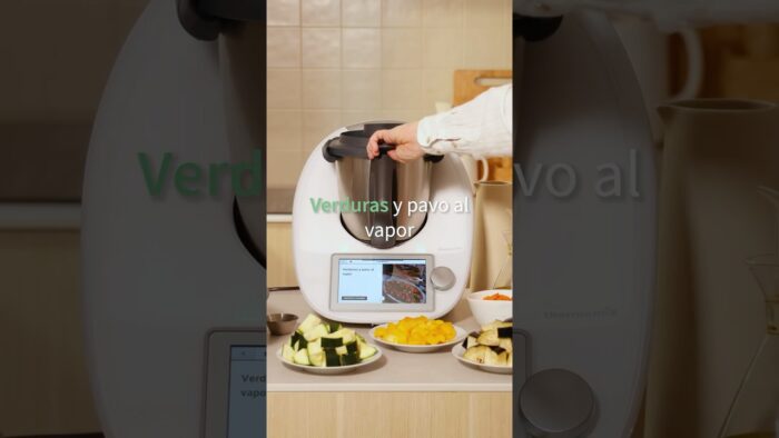 ✨Con Thermomix®, cocinar al vapor es así de fácil.