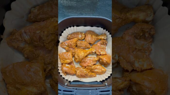 Crispy Air Fryer Fried Chicken | Easy & Tasty Homemade Recipe #subscribe #like #share