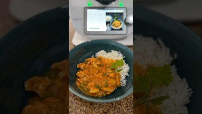 Curry Thai rápido de pollo en #thermomix #thermoniquex