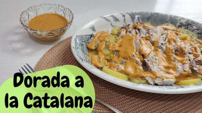 DORADA A LA CATALANA en Thermomix | Receta Fácil, Jugosa y con Salsa Tradicional 🍷🍅