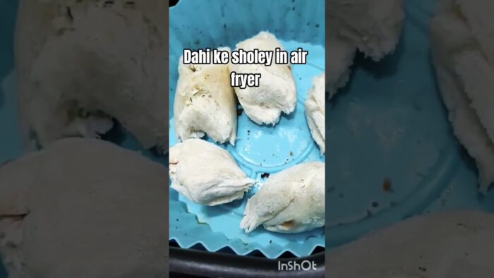 Dahi ke Sholay in air fryer #food #ytshort #trending #recipe #youtubeshortsviral