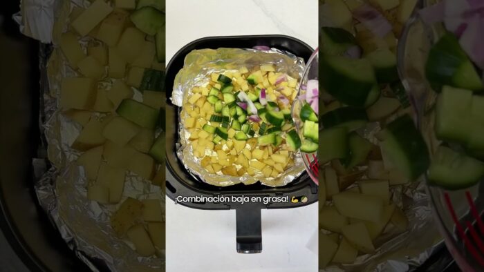 Día 13 – Pollo & Papas 🥔🍗 #iceagle #airfryer #potato #chicken #babyfood #delicious #recipe #food