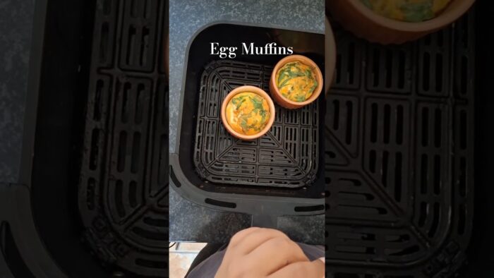 Egg Muffin Breakfast Air Fryer recipe | Breakfast recipe | Breakfast Egg Recipe | Breakfast Idea
