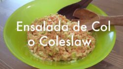 Ensalada de col Coleslaw – Receta para Thermomix o picadora ✅