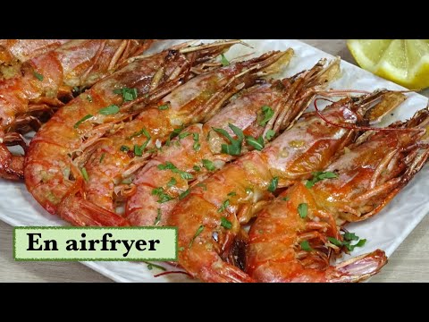 GAMBONES en FREIDORA de AIRE🦐 (AIRFIYER)  Fácil y Saludable