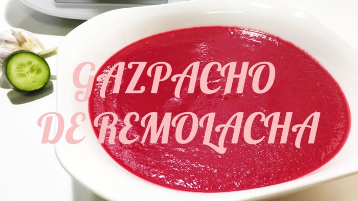 Gazpacho de remolacha | Recetas Thermomix | ❤️ Especial San Valentín ❤️