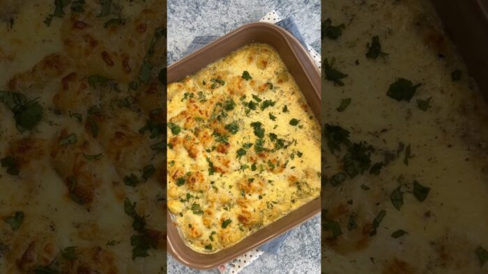 Gnocchis gratinados en Airfryer