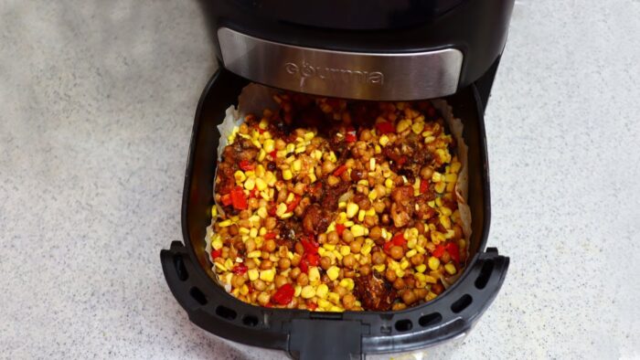 Idea de desayuno saludable para bajar de peso, receta fácil de desayuno en freidora de aire, comi…