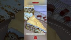 Low carb Rhabarberkuchen mit Baiser | Einfaches Rhabarber Rezept ohne Zucker | Thermomix oder ohne