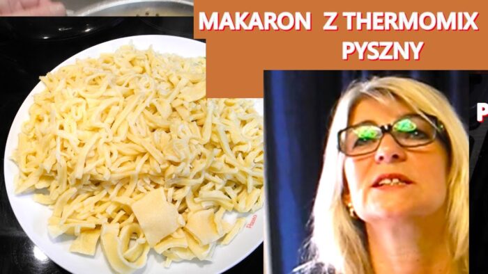 MAKARON z THERMOMIX DOMOWY DO ROSOŁU PYSZNY JAK ZROBIĆ PRZEPIS SZYBKI #babciabozenkagotuje .679💓