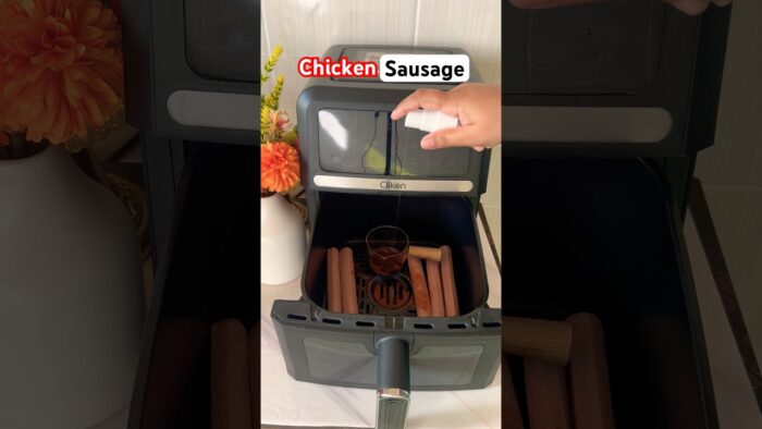 Mind blowing Sausage Recipe In Airfryer | Super Treat for Sausage Lovers #viralairfryer #sausage