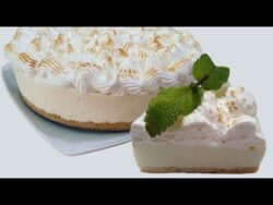 PAY DE LIMON HELADO Y MERENGUE ITALIANO EN THERMOMIX