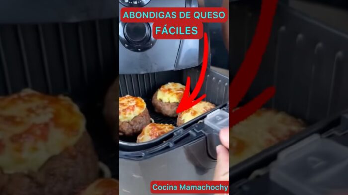 PREPARA ALBÓNDIGAS SUPER FSCILES EN FREIDORA DE AIRE