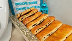 Pain suisse au thermomix #thermomix Brioche suisse à la crème pâtissière