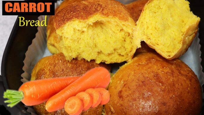 Pan amarillo sin colorante en freidora de aire, receta de pan casero en freidora de aire, receta …
