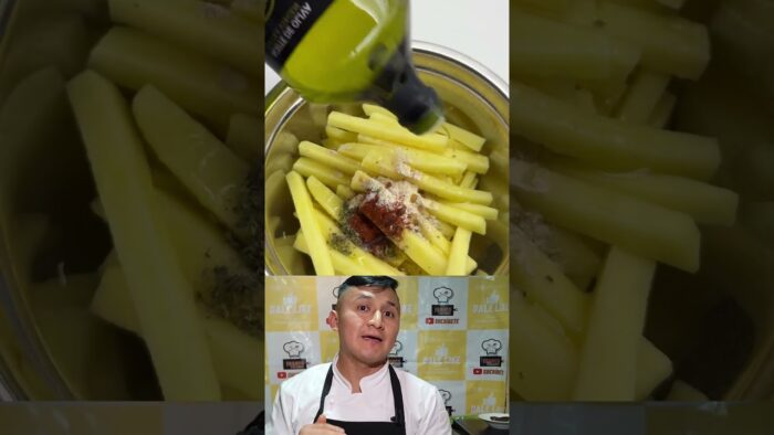 Papas fritas en freidora de aire 🍟