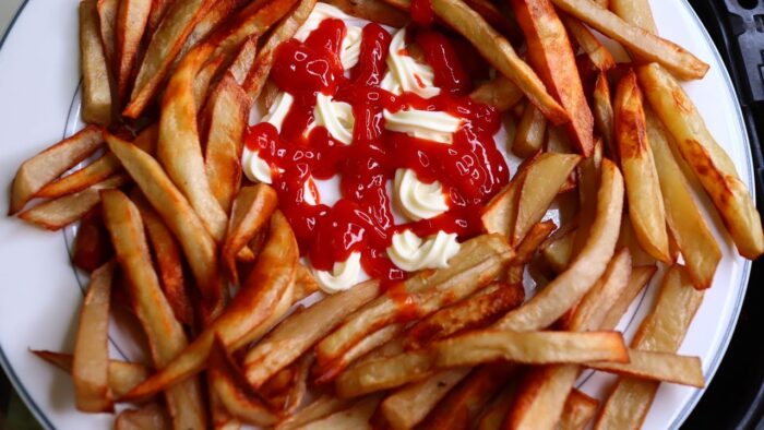 Papas fritas en freidora de aire, papas fritas en freidora de aire, cómo hacer papas fritas en ca…