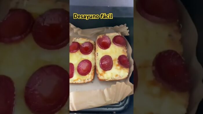 Pizza casera  en freidora de aire o en el salten #fe #recetas #comidafacil #receta #comerbien #short