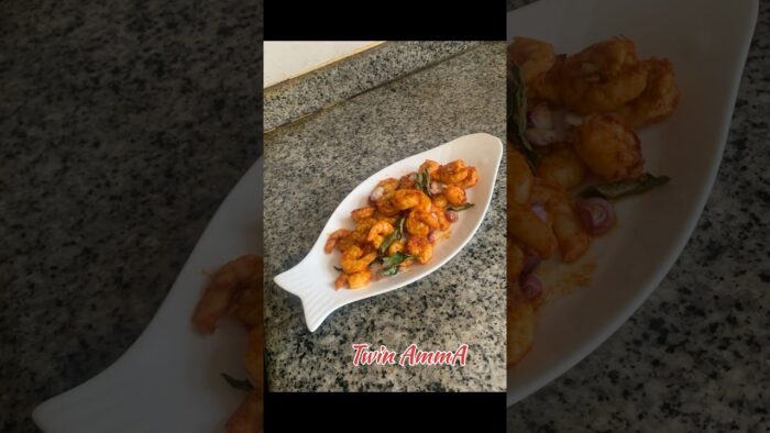 Prawns fry -air fryer recipe | Twin AmmA | -145