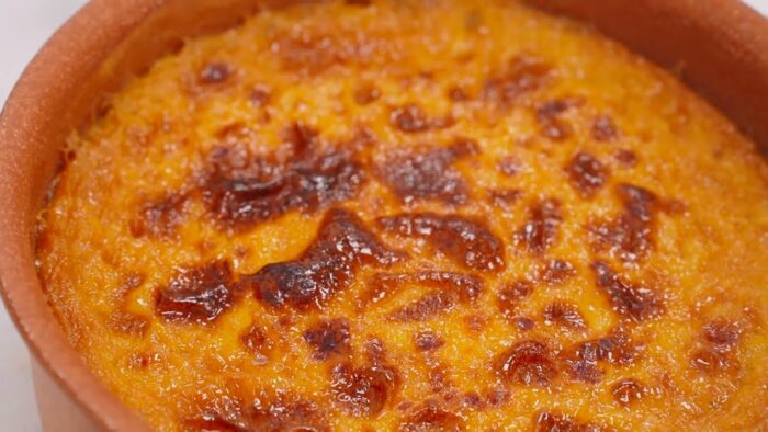 Pudin de huevo – ¡un dulce súper sencillo preparado en airfryer Cosori!